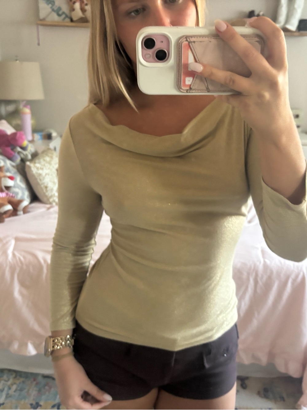Gold Blouse